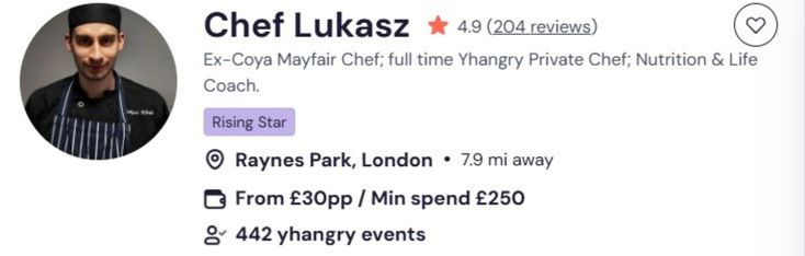 Chef Lukasz is famous for grazing table catering in London