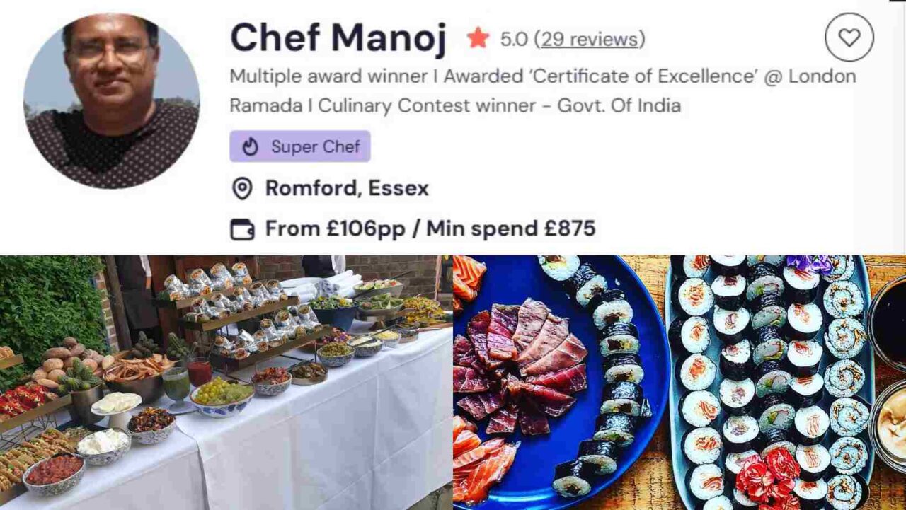 Chef Manoj’s all you can eat luxury buffet in London