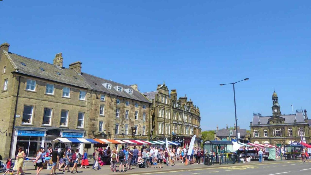 The marketplace offers plenty of things to do in Buxton