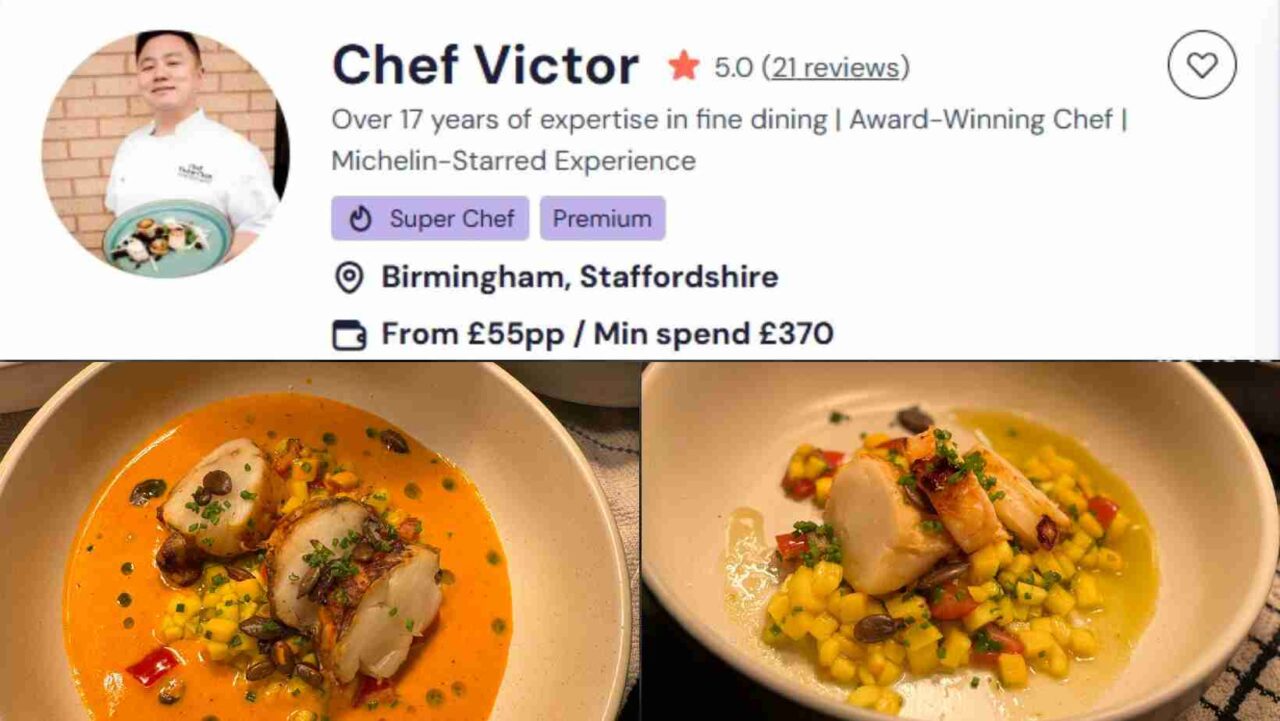 Glimpses of Chef Victor’s Chinese buffet in Leicester