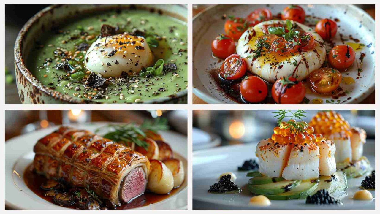 Delicious dishes from cooking classes in Cambridge, UK