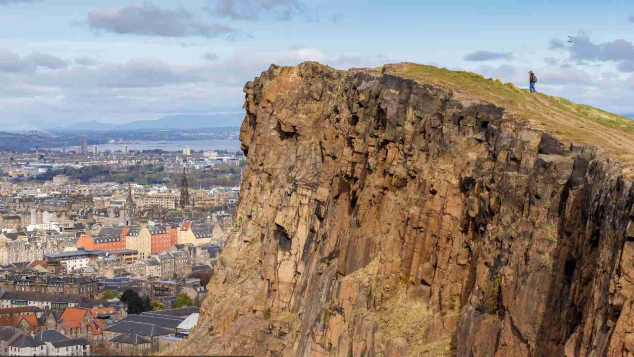 Hike to Arthur's Seat is one of the most unique ideas for birthday parties in Edinburgh