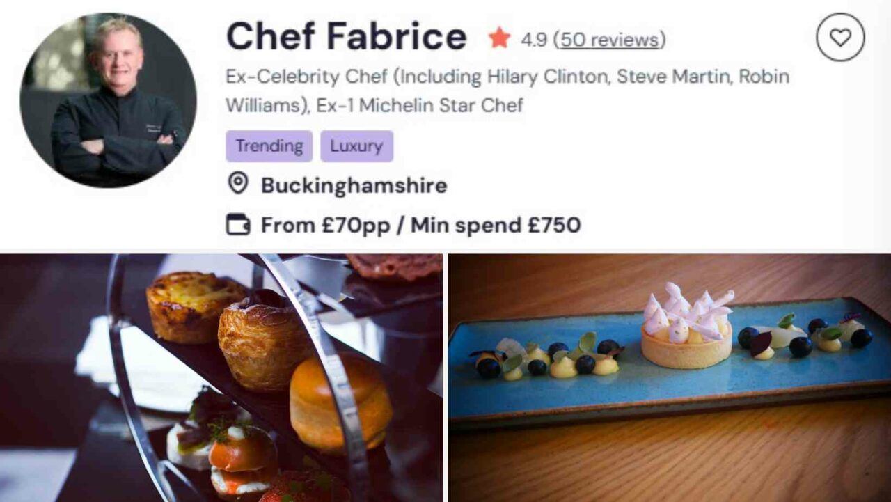 Chef Fabrice’s breakfast buffet in Birmingham is always high in demand