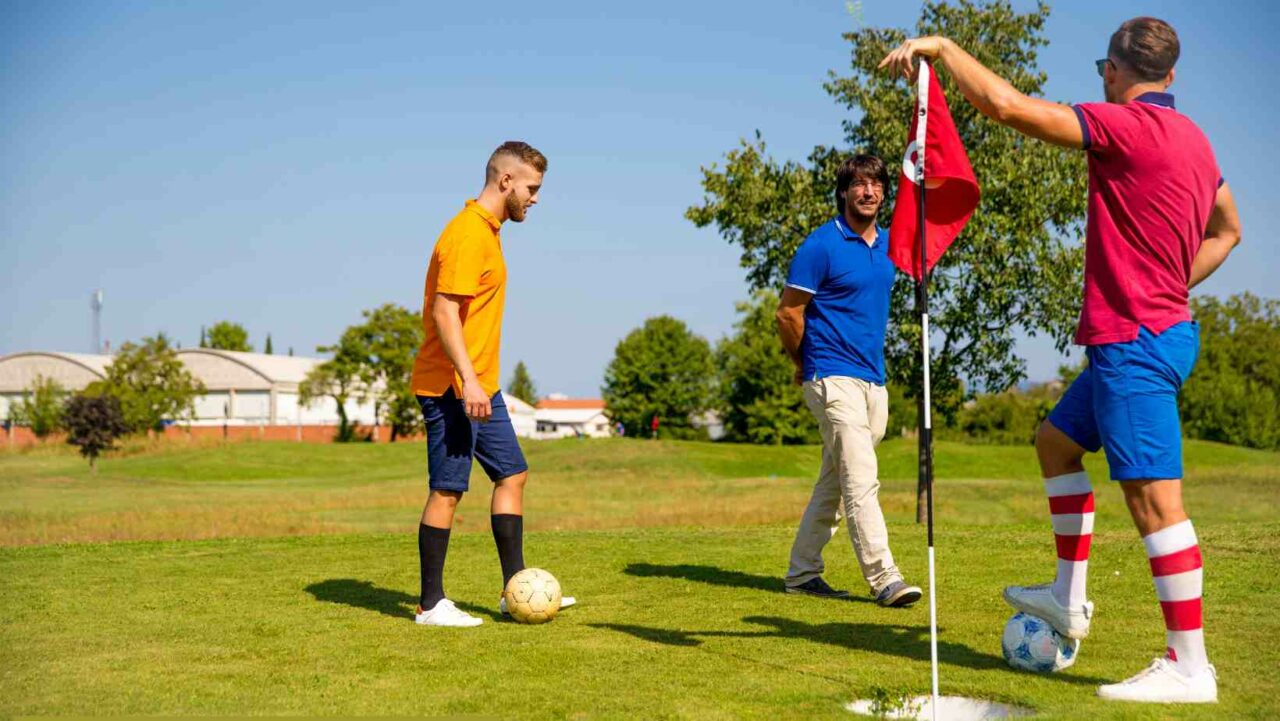 Footgolf in Newcastle is a quirky stag-do idea