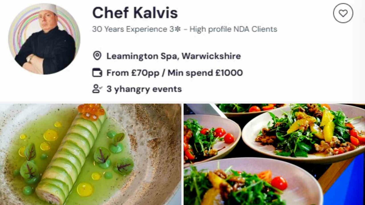 Chef Kalvis brings a wealth of experience to his Chinese buffets in Brighton