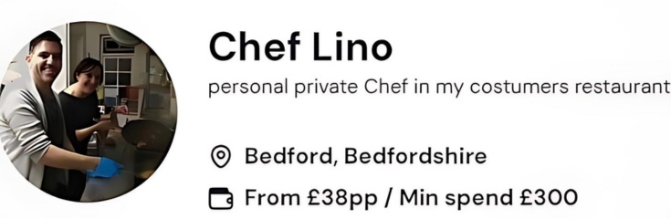 Chef Lino’s cooking classes in Cambridge are exceptional