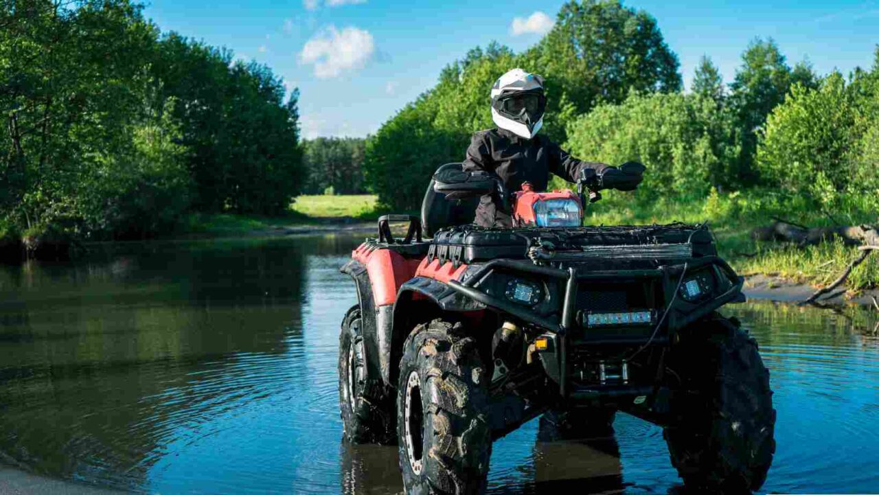 A Quad Biking race is one of the most thrilling stag do theme ideas