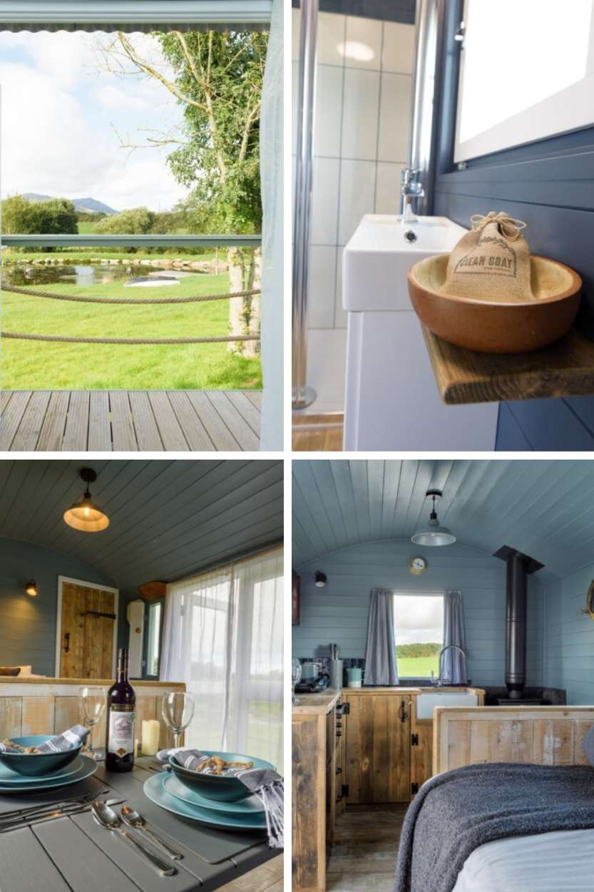 Brook Cottage Shepherd Huts self-catering accommodation Wales