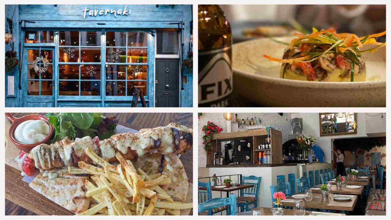 Tavernaki Portobello’s menu has classic Greek dishes.