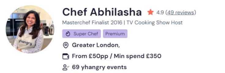 Chef Abhilasha’s vegan cooking classes in Cambridge are very popular.