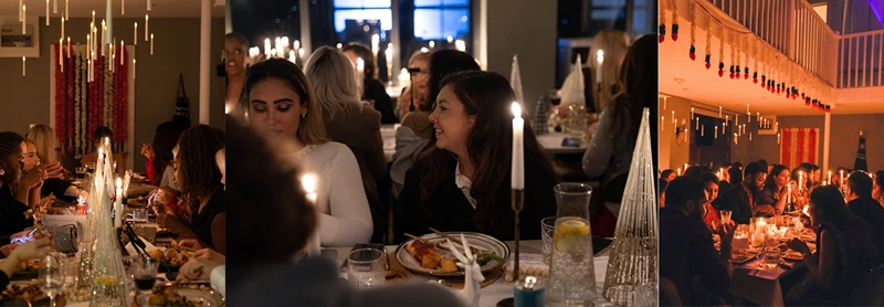 Attend annual investor events and dinner parties with the Yhangry team