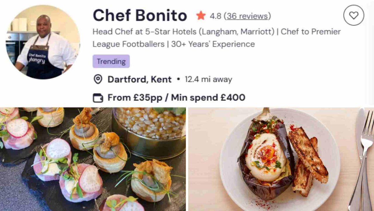 Chef Bonito’s curates one of the best iftar buffets in London