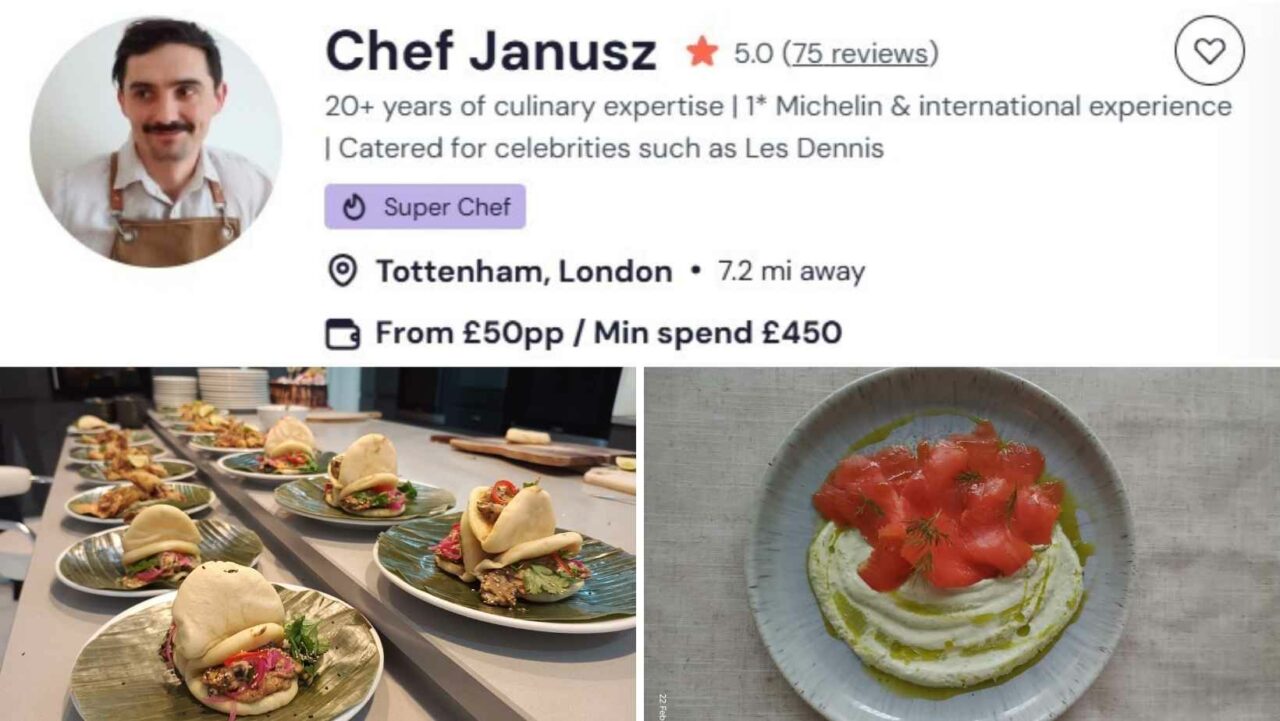 Chef Janusz’s London iftar buffet caters to every taste.